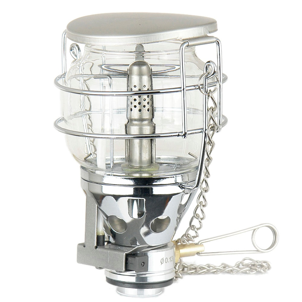 100LUX Mini Portable Camping Lantern Gas Light