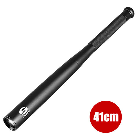 SHENYU Baseball Bat LED Flashlight 350 Lumens Super Bright Baton Torch for Emergency and Self-Defense