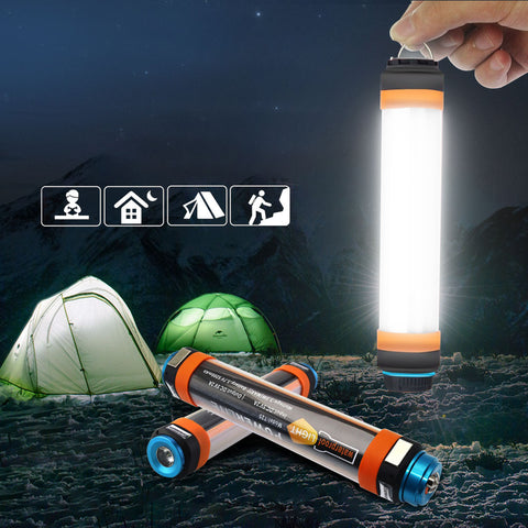 IP68 LED Camping Lantern with Magnet Tent Light USB Charging