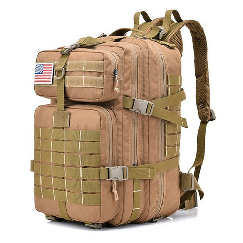 45L Large Capacity Man Army Tactical Backpacks