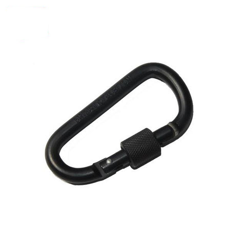 8cm Aluminum Alloy Carabiner D-Ring Key Chain