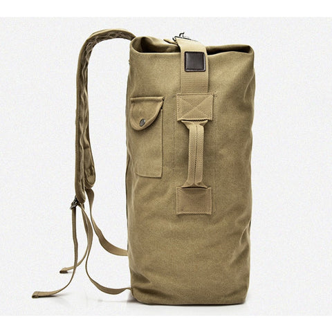 35L Canvas Outdoor Military Backpack