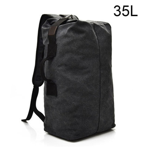 35L Canvas Outdoor Military Backpack
