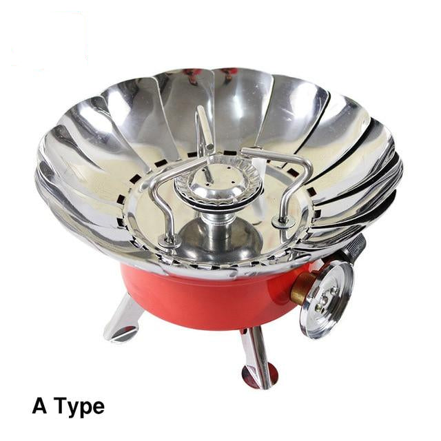 Windproof Stove Cooker Cookware Gas Burner