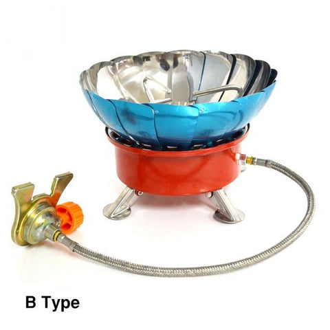 Windproof Stove Cooker Cookware Gas Burner