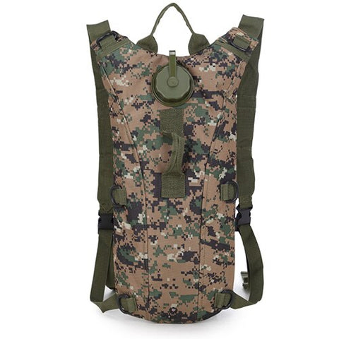 3L Water Bag Molle Military Tactical Hydration Backpack