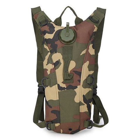 3L Water Bag Molle Military Tactical Hydration Backpack