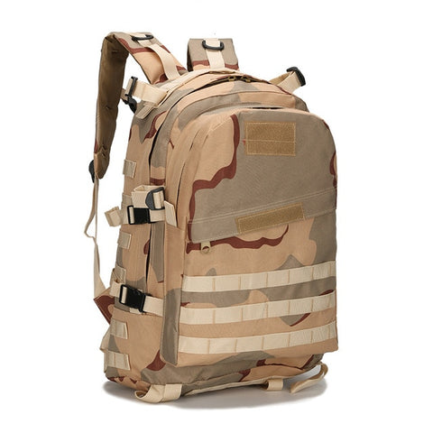 45L Large Capacity Molle Tactical Backpack Army Military Assault Bags