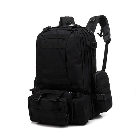 55L Tactical Molle Backpack Camouflage Military Army Bag