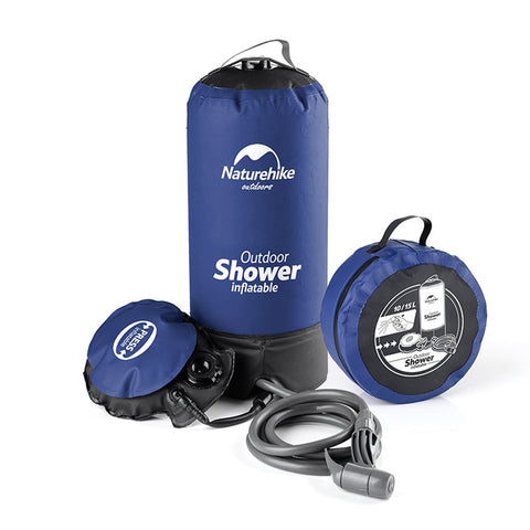 Portable 11L Pvc Outdoor Inflatable Shower Pressure Shower Water Bag
