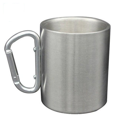 Portable Self Lock Carabiner Handle Cup